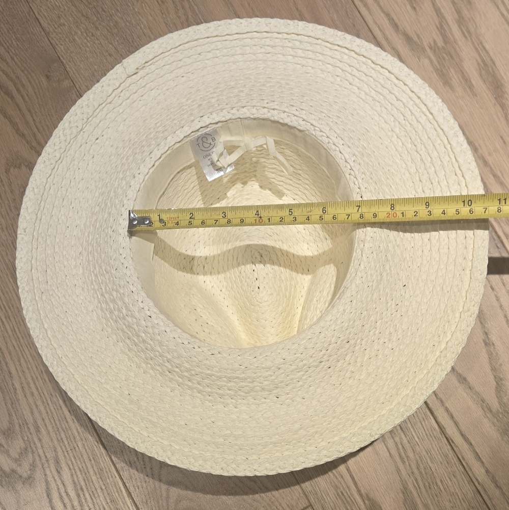 NWOT - Treasure & Bond Cream Straw Hat - Picture 8 of 10
